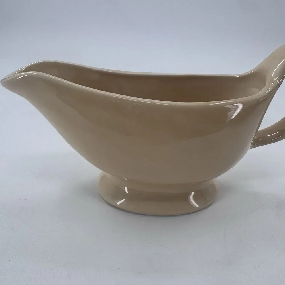 Pottery Barn Gravy Boat Bowl Sausalito Amber Dish Serving Fast Shipping